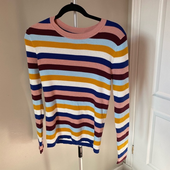 Halogen Ribbed Sweater - Picture 1 of 8